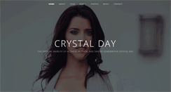 Desktop Screenshot of crystalday.net