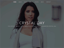 Tablet Screenshot of crystalday.net